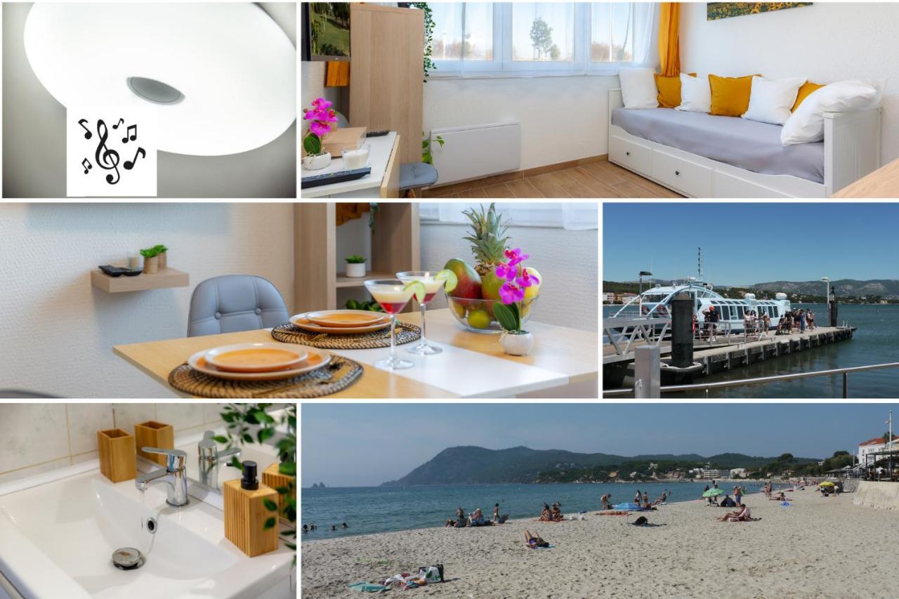 The Sunshine- Cozy-Sea View - Beach- Host Provence La Seyne-sur-Mer Exterior foto